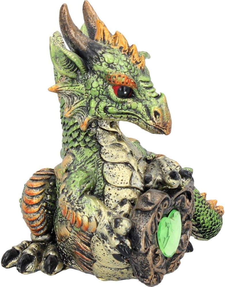 Nemesis Now U1606E5 Malachite 13cm Figurine, Resin, Green, One Size