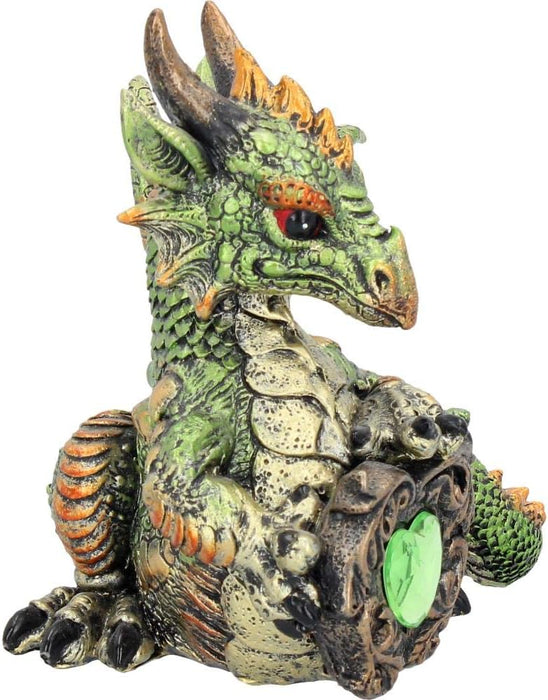 Nemesis Now U1606E5 Malachite 13cm Figurine, Resin, Green, One Size