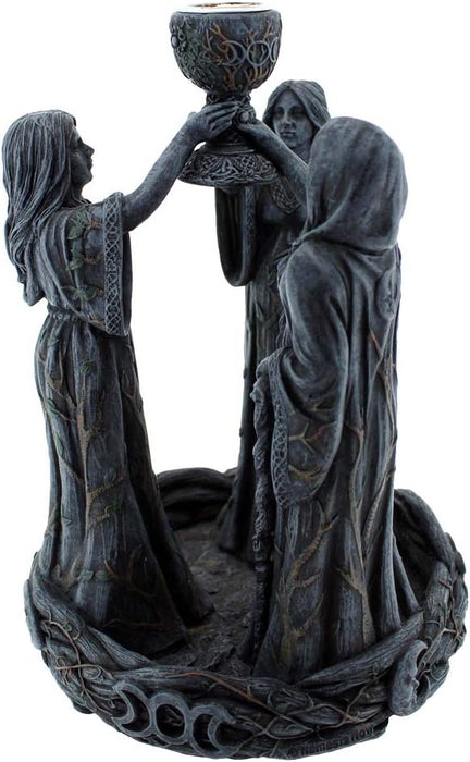 Mother Maiden & Crone Backflow Incense Burner 18Cm