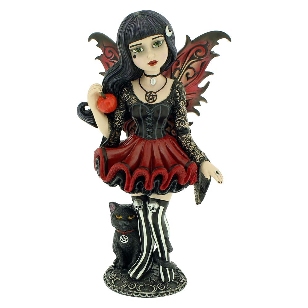 Nemesis Now Hazel Fairy Figurine 16cm Red, Resin