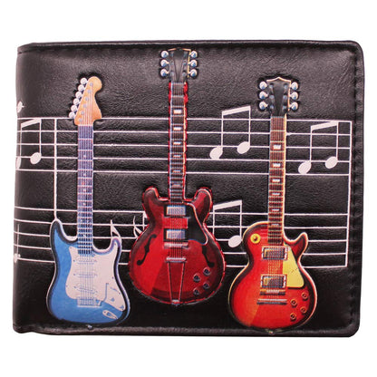 Nemesis Now C1951F6 Electric Guitars Wallet 10cm Black, PU