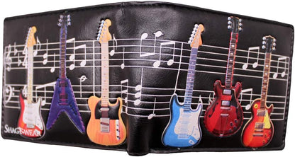 Nemesis Now C1951F6 Electric Guitars Wallet 10cm Black, PU