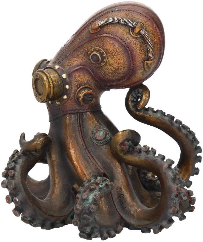 Nemesis Now Octo-Steam Figurine 15cm Bronze, resin, 21cm