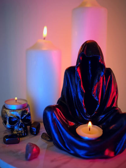 Final Flame Reaper Tealight Holder 16Cm