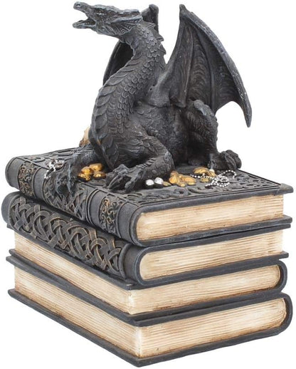 Nemesis Now Secrets Of The Dragon Box 19cm Black