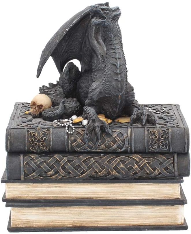 Nemesis Now Secrets Of The Dragon Box 19cm Black
