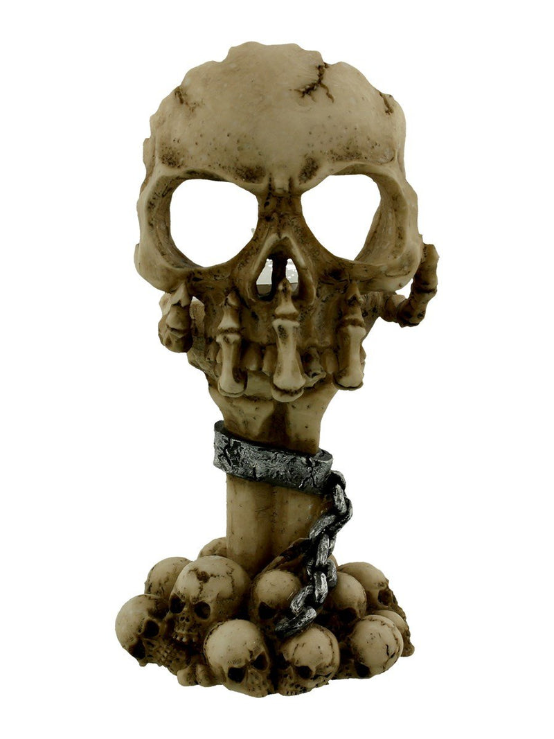 Deliberation Skull Tealight Holder 15.5Cm
