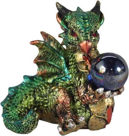 Nemesis Now Hatchling Treasures Set of 4, 5.5cm, Resin, Multi-Coloured