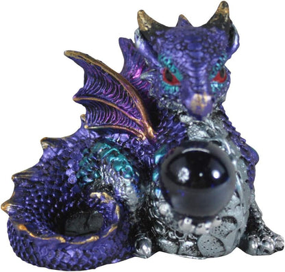 Nemesis Now Hatchling Treasures Set of 4, 5.5cm, Resin, Multi-Coloured