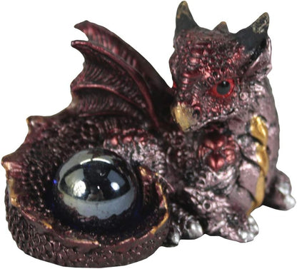 Nemesis Now Hatchling Treasures Set of 4, 5.5cm, Resin, Multi-Coloured