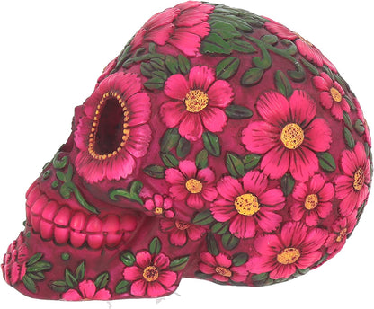 Sugar Blossom Pink Skull 14.5Cm