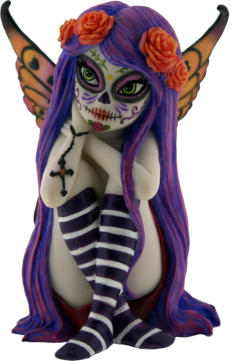 Nemesis Now Esmerelda - Figura Decorativa (11 cm), Color Morado