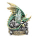 Crystal Crypt Green Dragon Figurine 11.5Cm