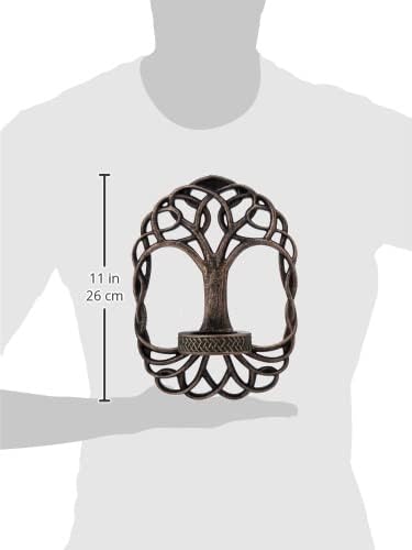 Nemesis Now D2415G6 Tree of Life Candle Candle Holder 23cm Bronze