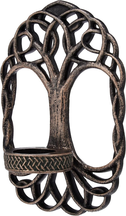 Nemesis Now D2415G6 Tree of Life Candle Candle Holder 23cm Bronze