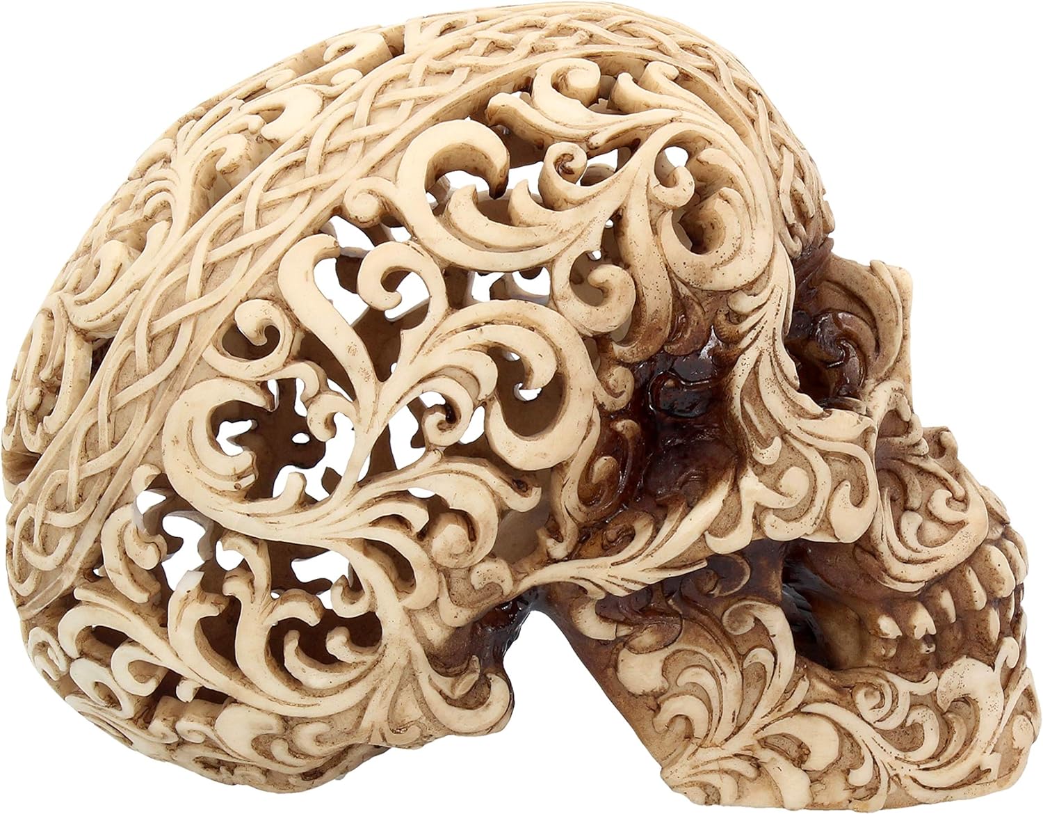 Nemesis Now U2465G6 Celtic Decadence 18.5cm, Resin, Ivory