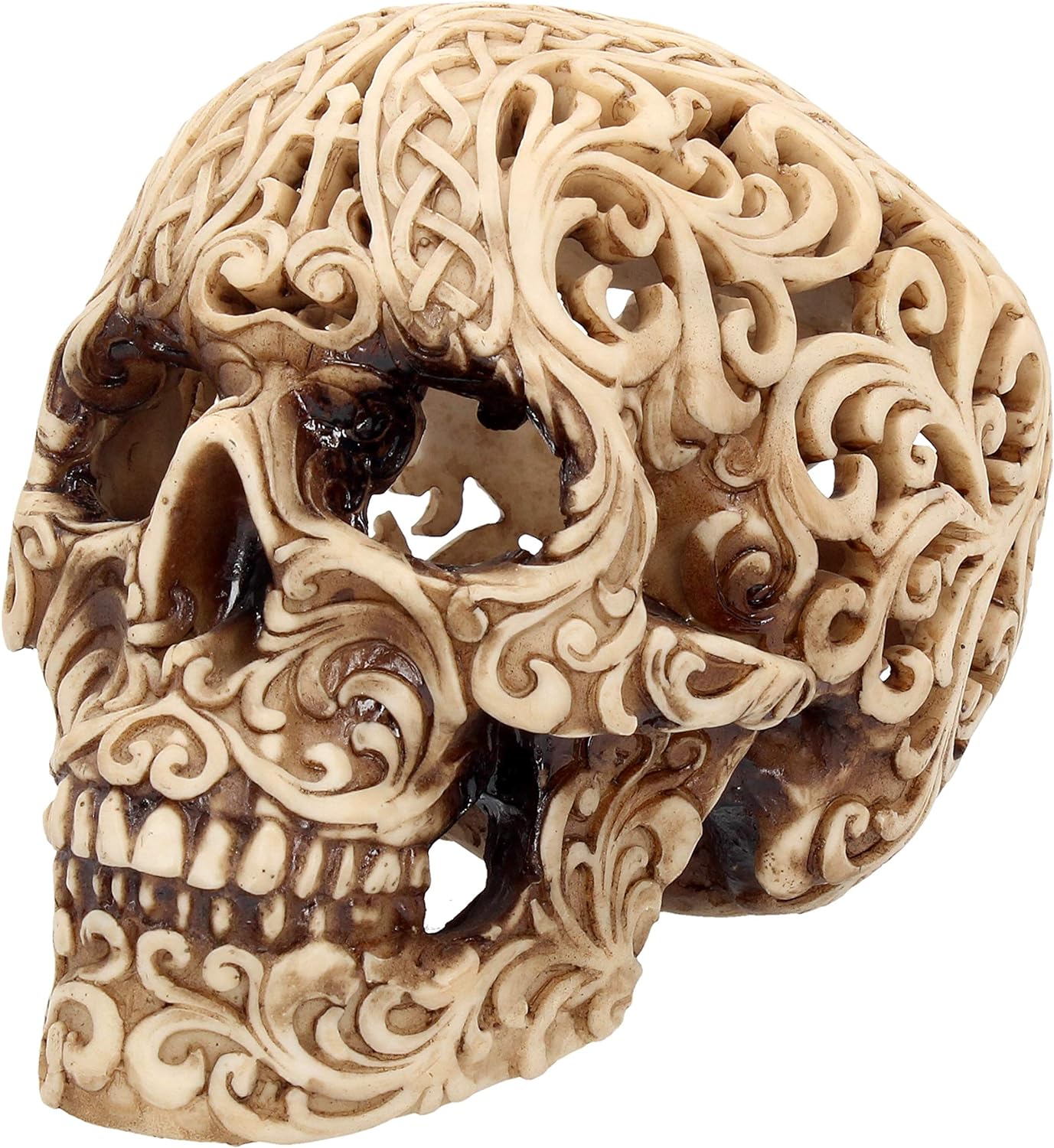 Nemesis Now U2465G6 Celtic Decadence 18.5cm, Resin, Ivory
