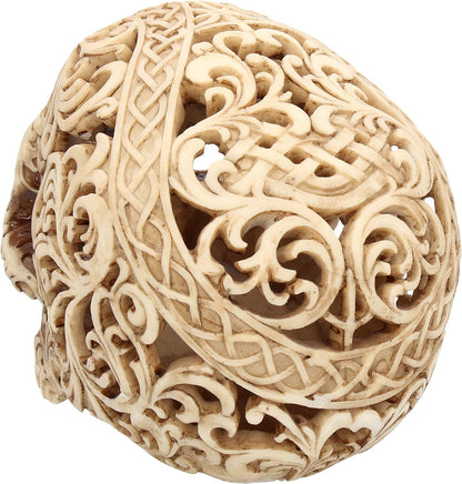Nemesis Now U2465G6 Celtic Decadence 18.5cm, Resin, Ivory