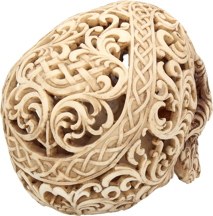 Nemesis Now U2465G6 Celtic Decadence 18.5cm, Resin, Ivory