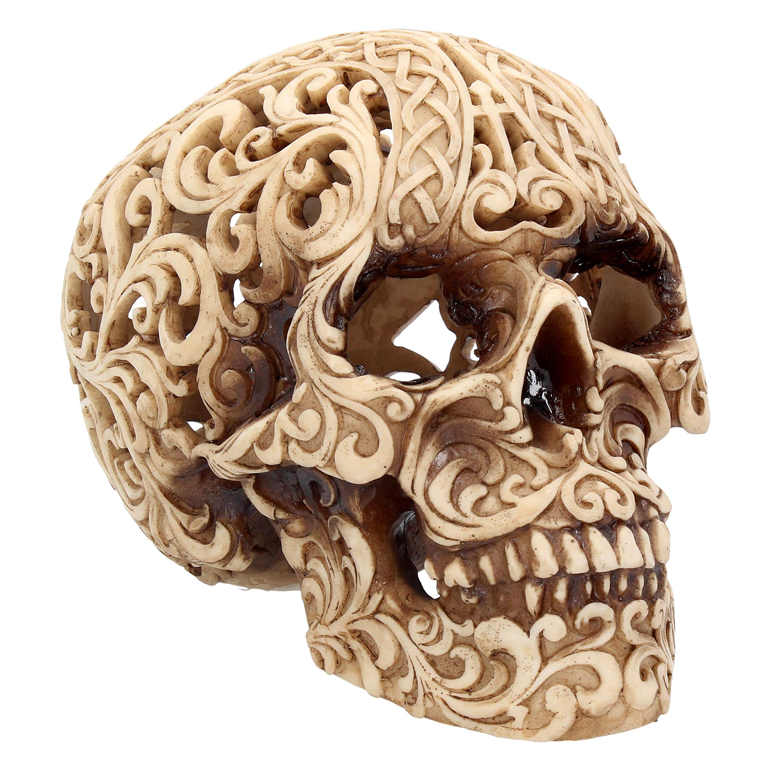 Nemesis Now U2465G6 Celtic Decadence 18.5cm, Resin, Ivory