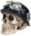 Nemesis Now Iron Cross Skull Figurine 17cm Ivory