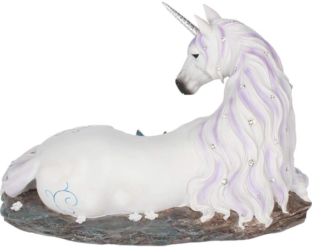 Nemesis Now B2832H7 Jewelled Tranquillity Figurine 19cm White, Resin