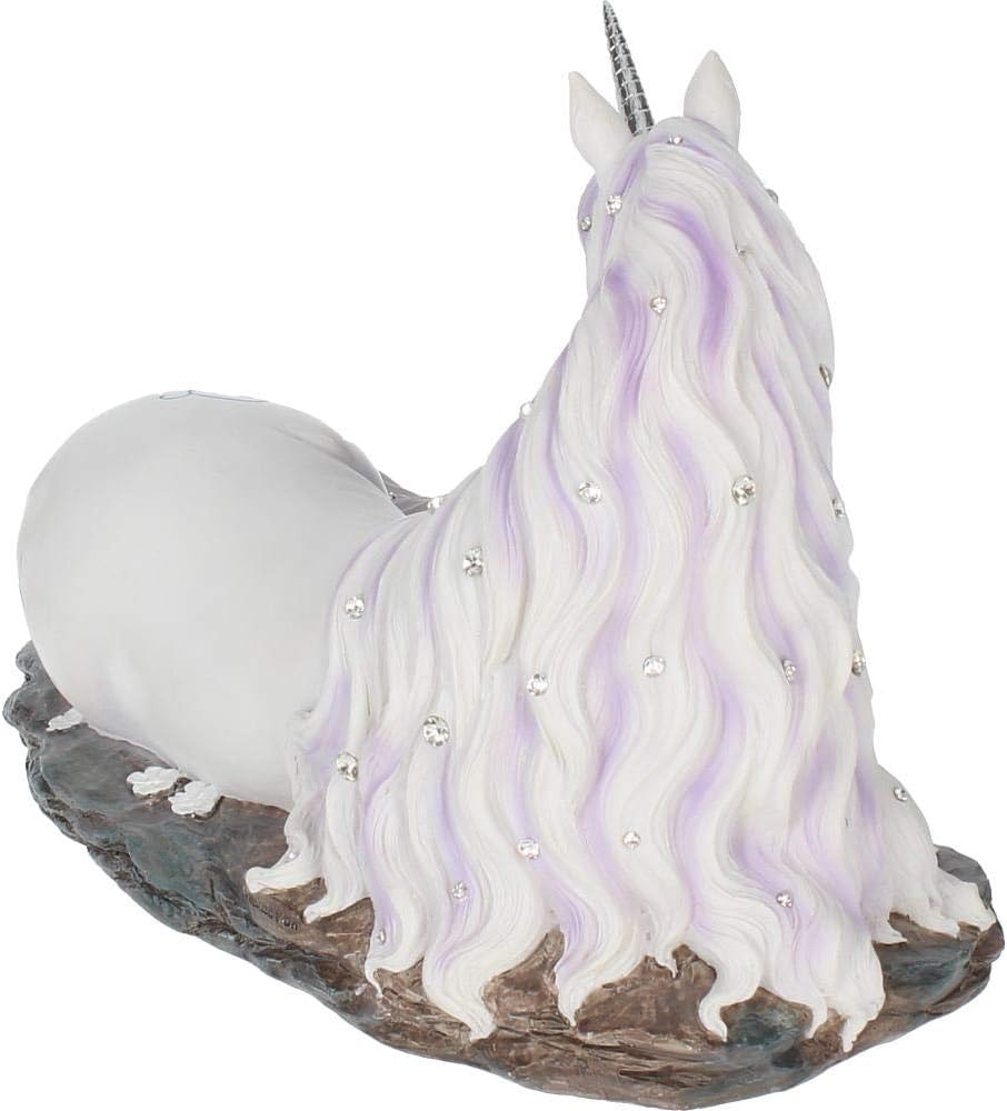 Nemesis Now B2832H7 Jewelled Tranquillity Figurine 19cm White, Resin
