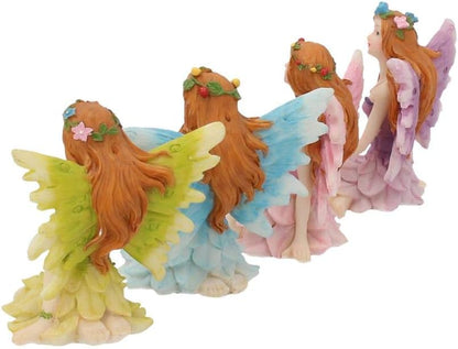 Nemesis Now Glen Whispers Fairy Figurines, 6.5cm (Set Of 4)