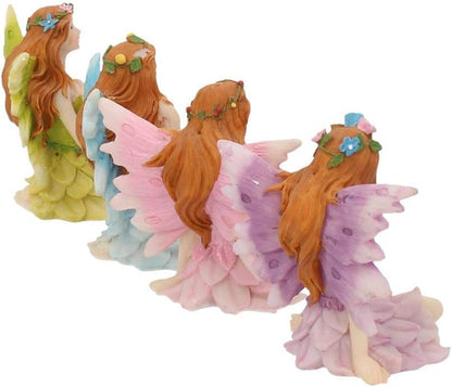 Nemesis Now Glen Whispers Fairy Figurines, 6.5cm (Set Of 4)