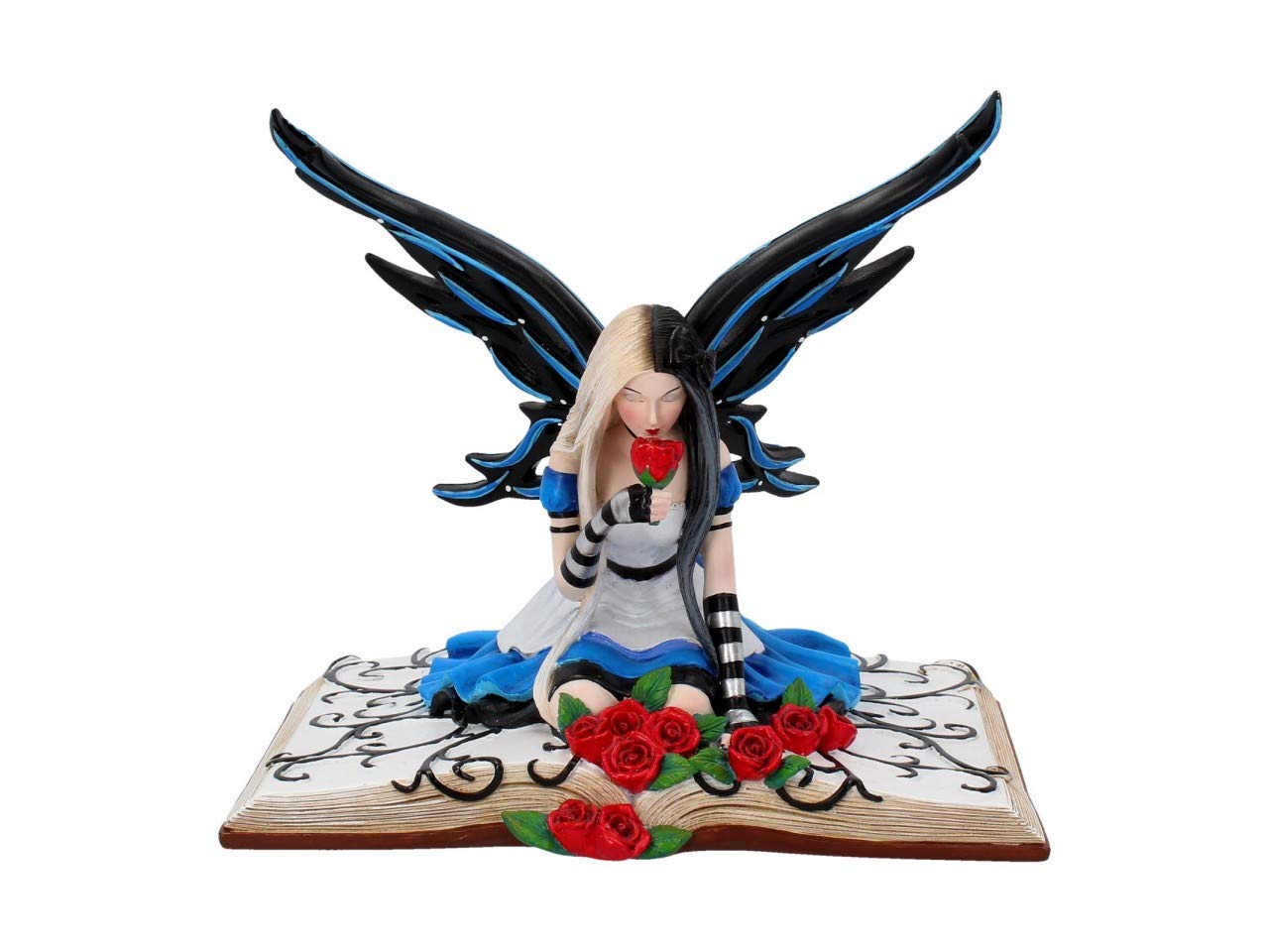 Nemesis Now B3316J7 Alice 19cm Figurine, Resin, Blue, One Size
