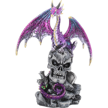 Nemesis Now Leal Defender - Figura Decorativa (27 cm), Color Morado