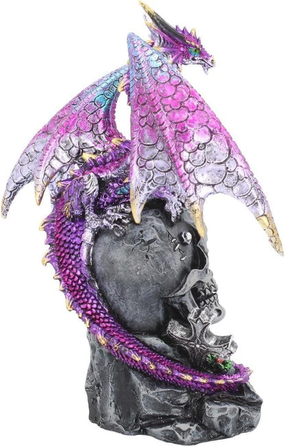 Nemesis Now Leal Defender - Figura Decorativa (27 cm), Color Morado