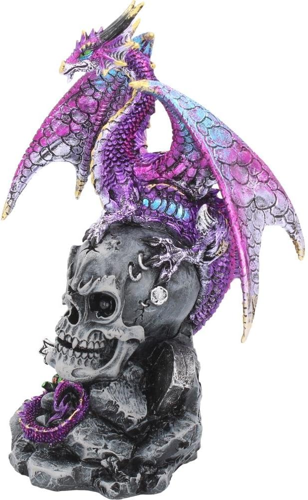 Nemesis Now Leal Defender - Figura Decorativa (27 cm), Color Morado