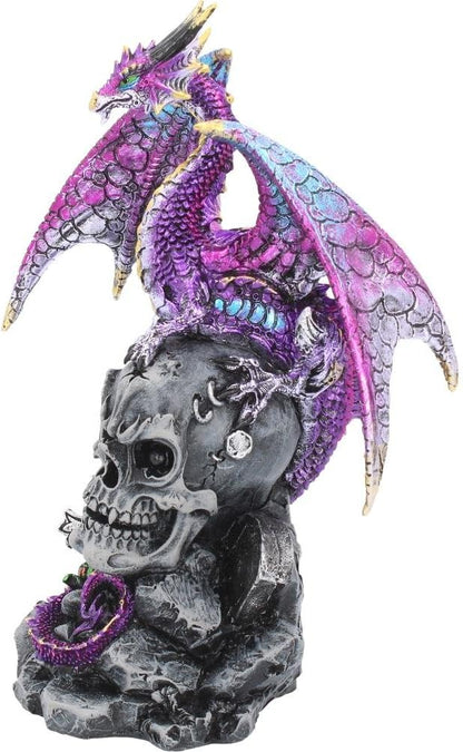 Nemesis Now Leal Defender - Figura Decorativa (27 cm), Color Morado