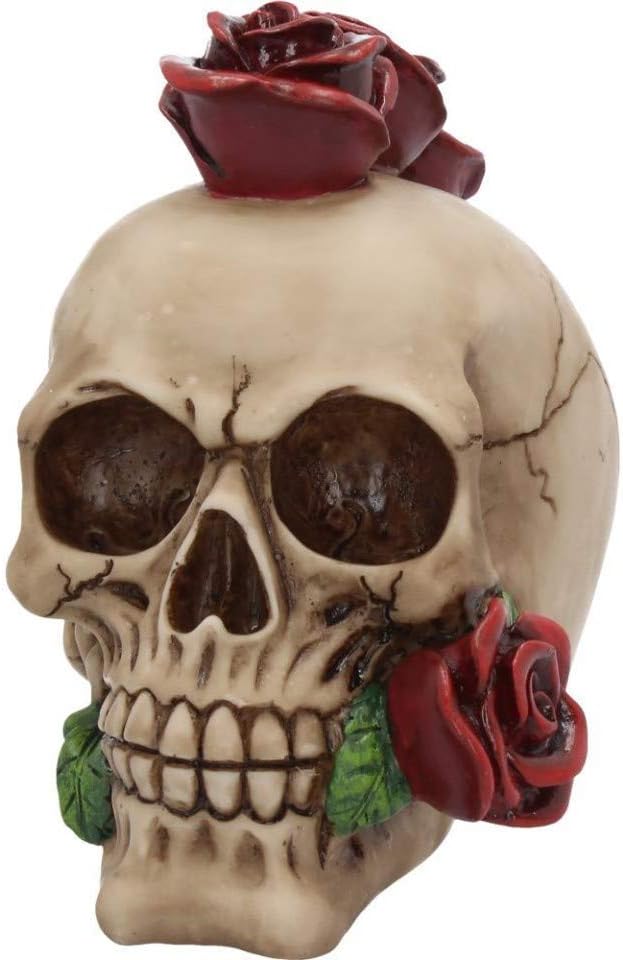 Nemesis Now U3527J7 Rosehawk - Figura Decorativa (Resina, 16 cm), Color Marfil