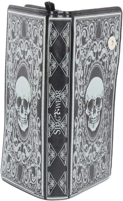 Nemesis Now C3550J7 Skull Tarot Purse 19cm Black, PU