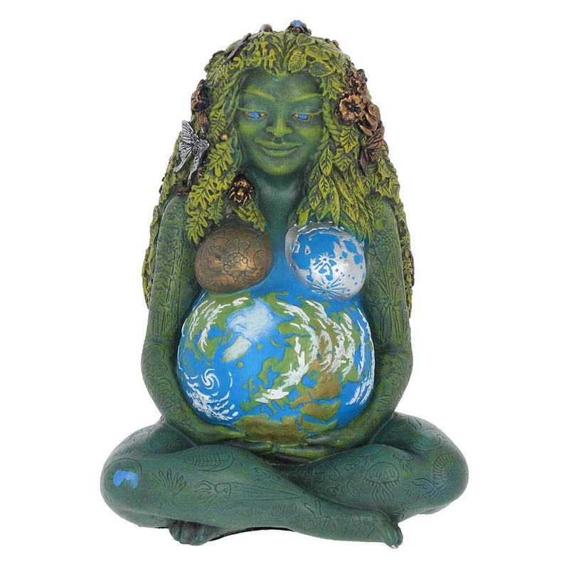 Nemesis Now Mother Earth Figurine 21.5cm Green, Resin, One Size