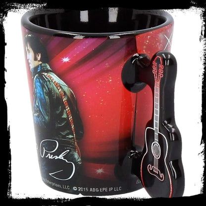 Nemesis Now Elvis '68 Espresso Cup, Red