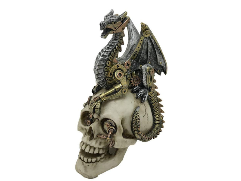 Nemesis Now Dragon's Grasp Figurine 22.5cm White, Resin, One Size