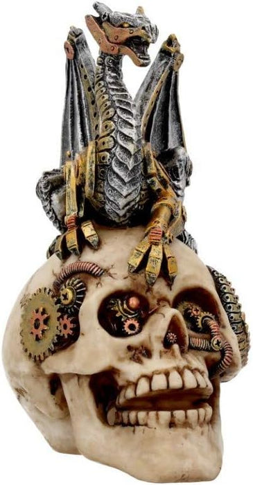 Nemesis Now Dragon's Grasp Figurine 22.5cm White, Resin, One Size