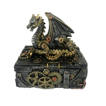 Nemesis Now U3821K8 Secrets of the Machine Box 19.5cm Silver
