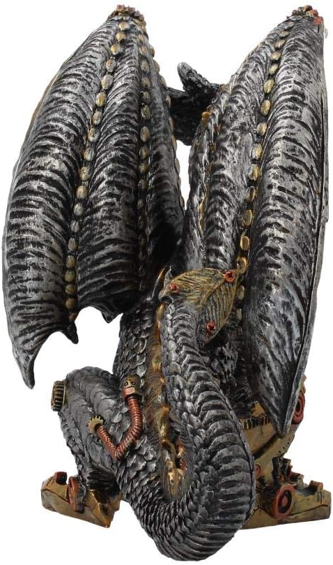 Nemesis Now - Figura Decorativa (24 cm), Color Plateado