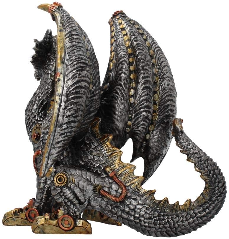Nemesis Now - Figura Decorativa (24 cm), Color Plateado