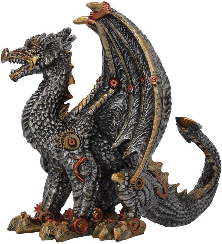 Nemesis Now - Figura Decorativa (24 cm), Color Plateado