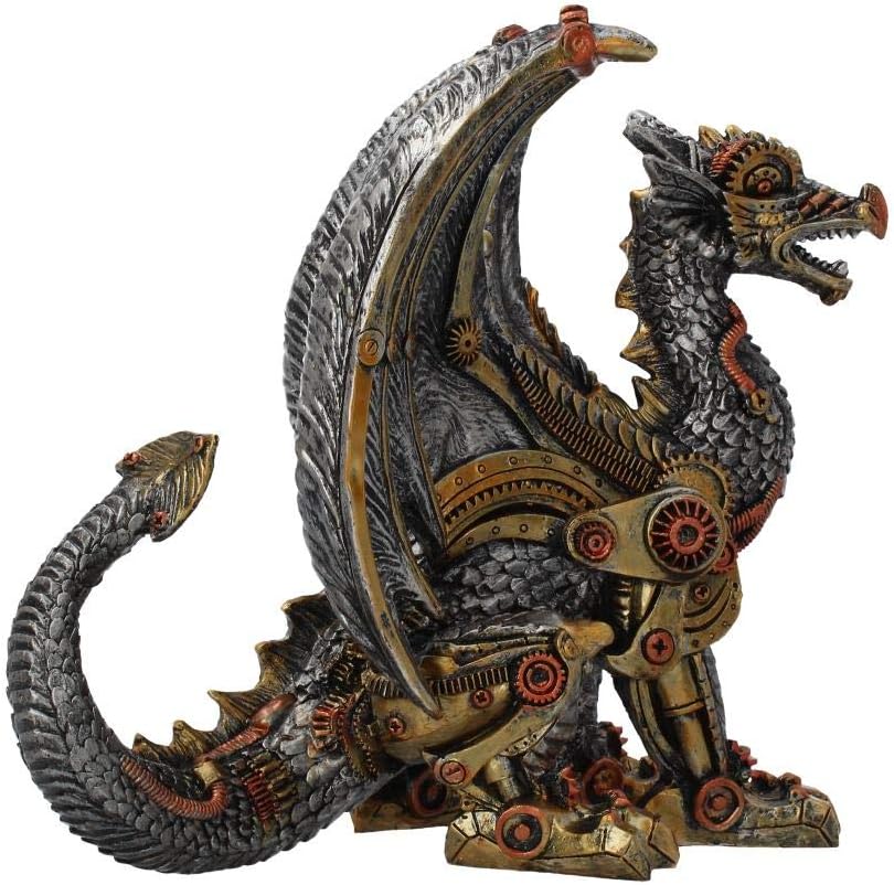 Nemesis Now - Figura Decorativa (24 cm), Color Plateado