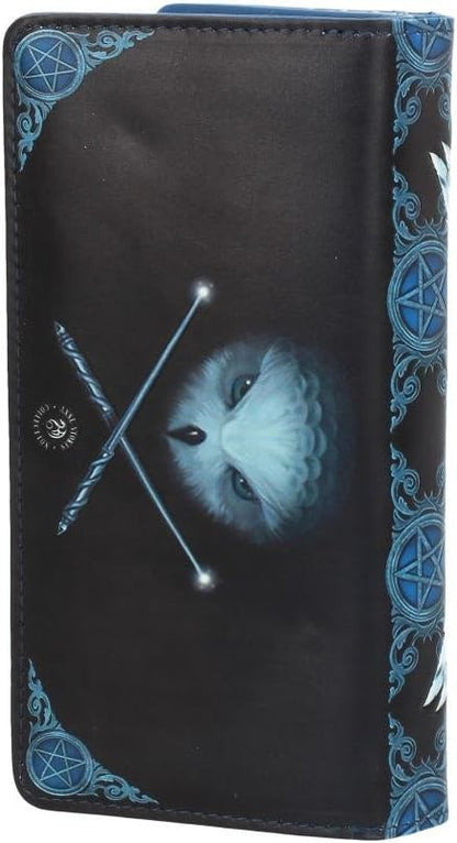 Nemesis Now Awaken Your Magic Anne Stokes Embossed Purse 19cm Blue, PU