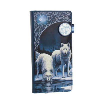 Nemesis Now Warriors of Winter Lisa Parker Embossed Purse 19cm Blue, PU