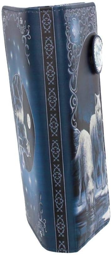 Nemesis Now Warriors of Winter Lisa Parker Embossed Purse 19cm Blue, PU