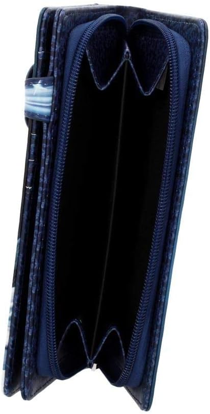 Nemesis Now Warriors of Winter Lisa Parker Embossed Purse 19cm Blue, PU