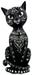 Nemesis Now Mystic Kitty Figurine 26cm, Resin, Black, Spirit Board Cat, Baroque Design Planchette, Cast in the Finest Resin, Painstakingly Hand-Painted